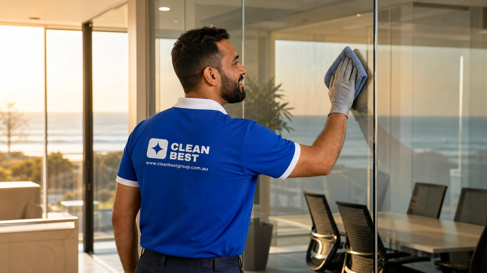 Documented police checked commercial cleaners review for premises in Five Dock